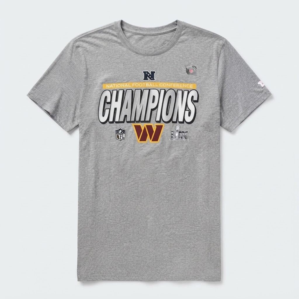 Washington Commanders – Stylisches NFL NFC Champions T-Shirt für Damen