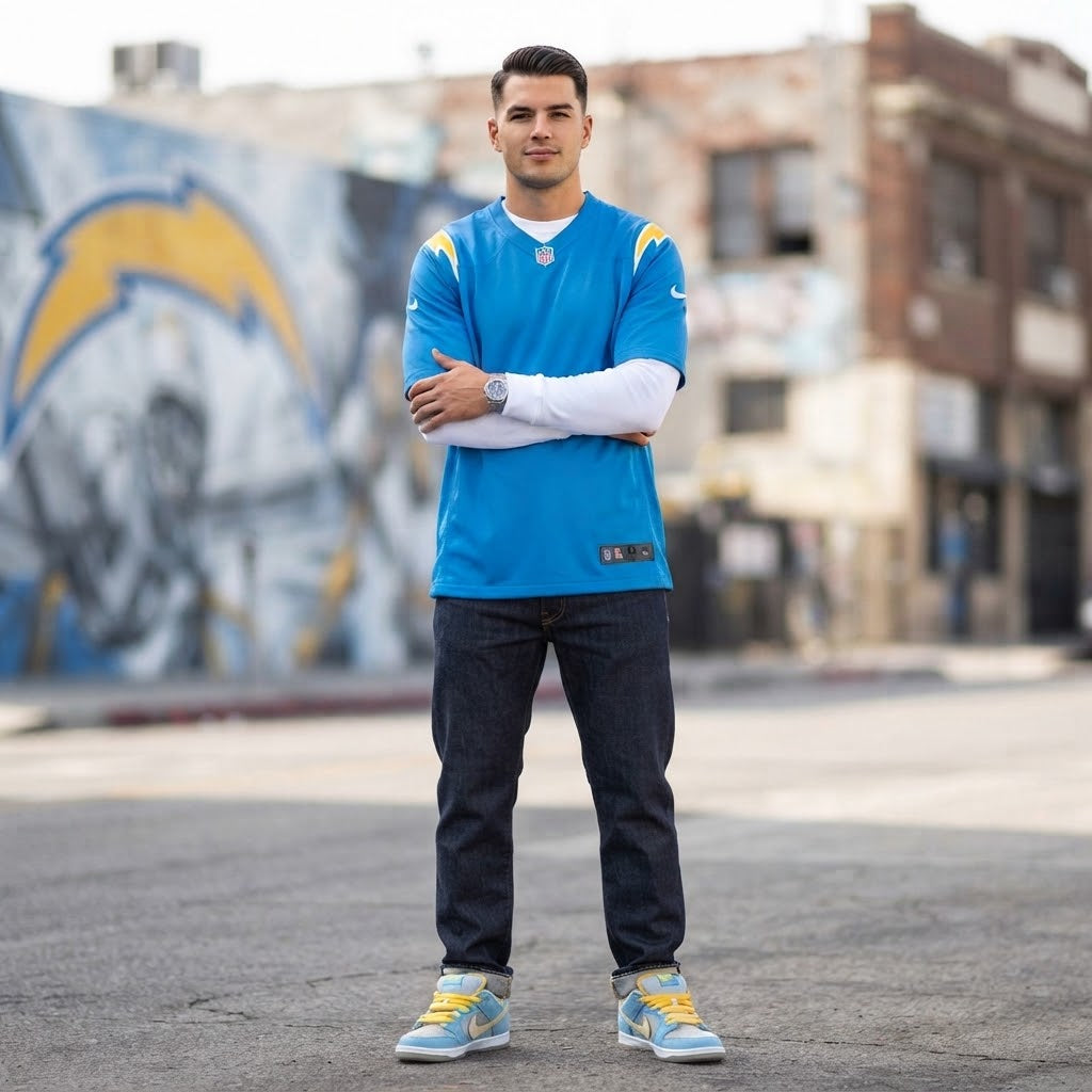 Los Angeles Chargers NFL - Blanko Trikot