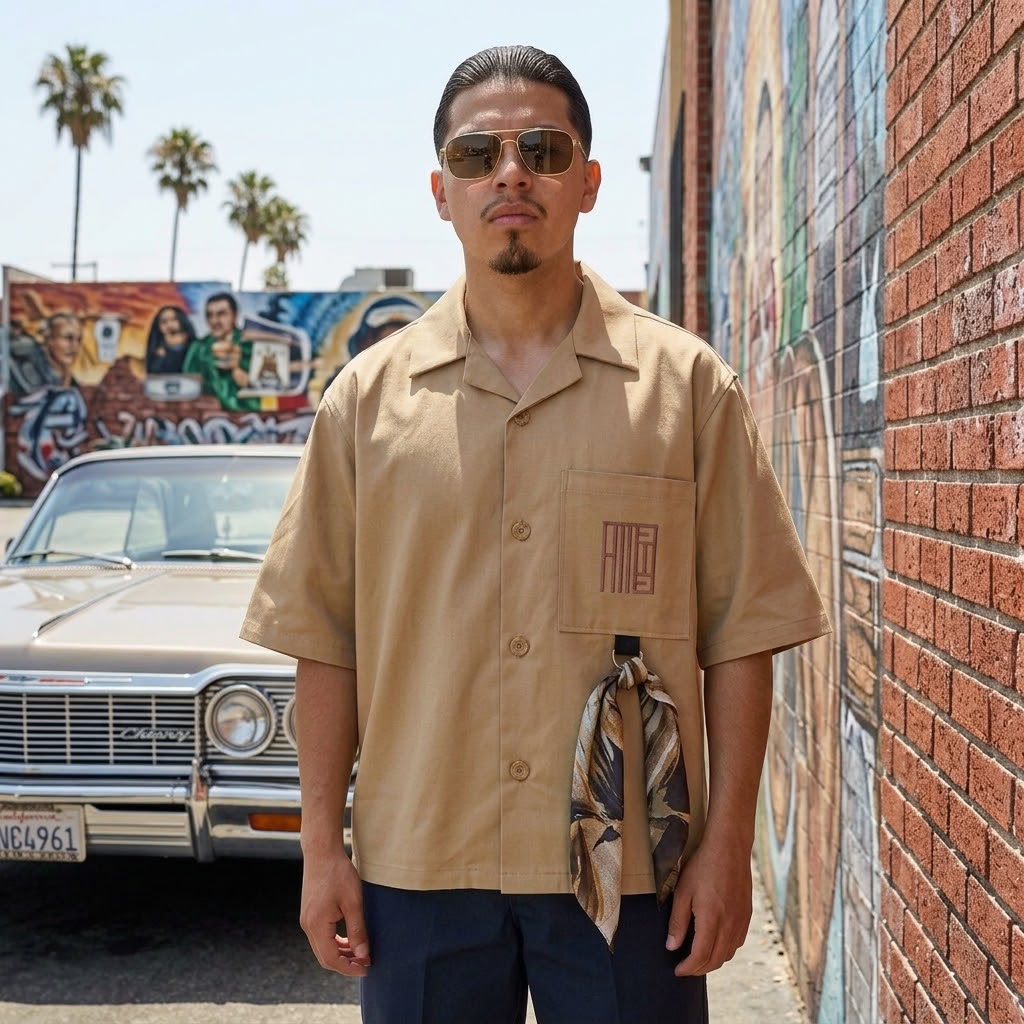 Alessandro Magno Chicano Style Hemd – Urban Classic mit Charakter