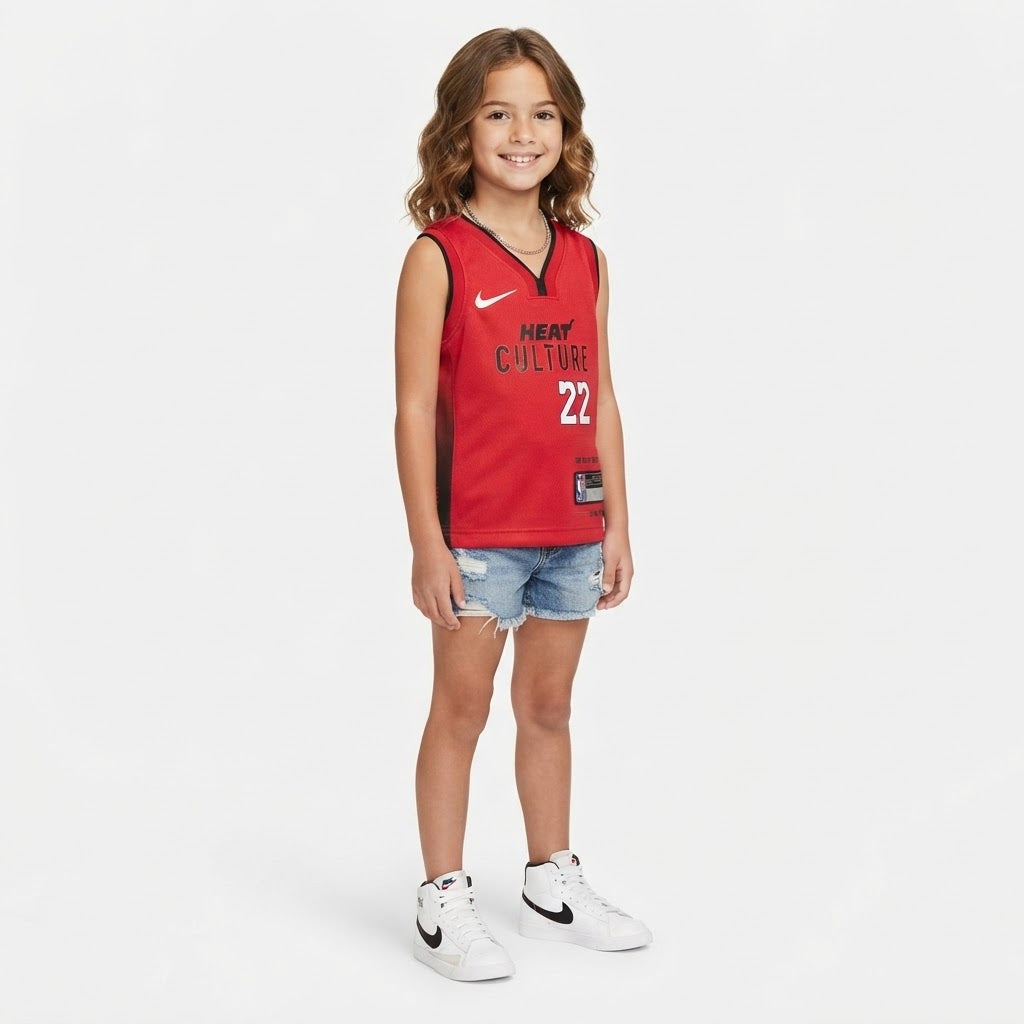 Nike NBA Miami Heat "Heat Culture 22" Jersey – Red