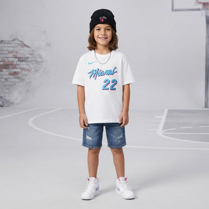 Nike NBA Miami Heat "Butler 22" Graphic Tee – White