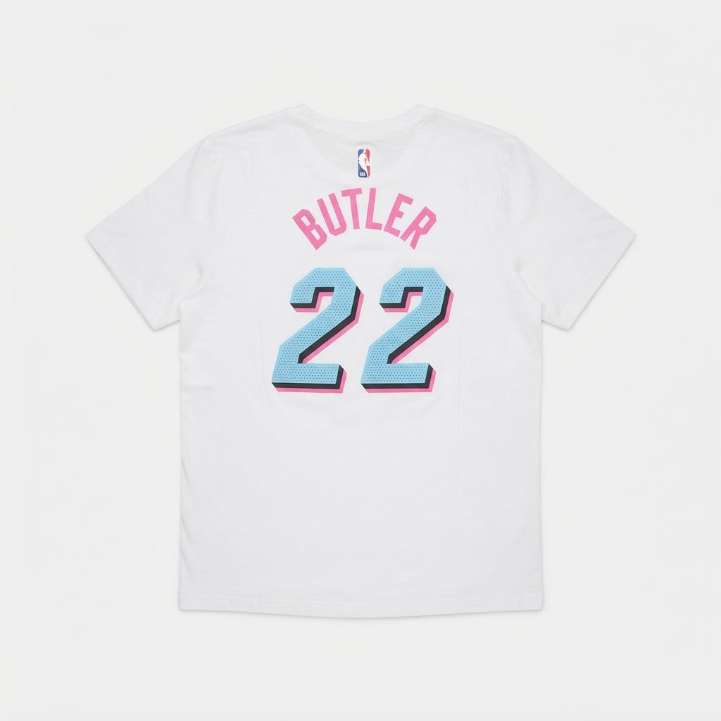 Nike NBA Miami Heat "Miami 22 / Butler" T-Shirt – White Edition