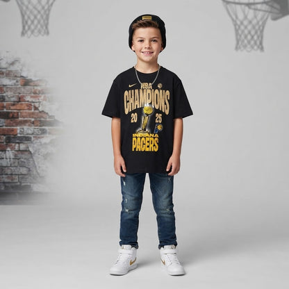 Nike NBA Indiana Pacers "Champions" T-Shirt – Black Edition