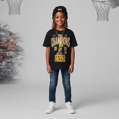 Nike NBA Indiana Pacers "Champions" T-Shirt – Black Edition