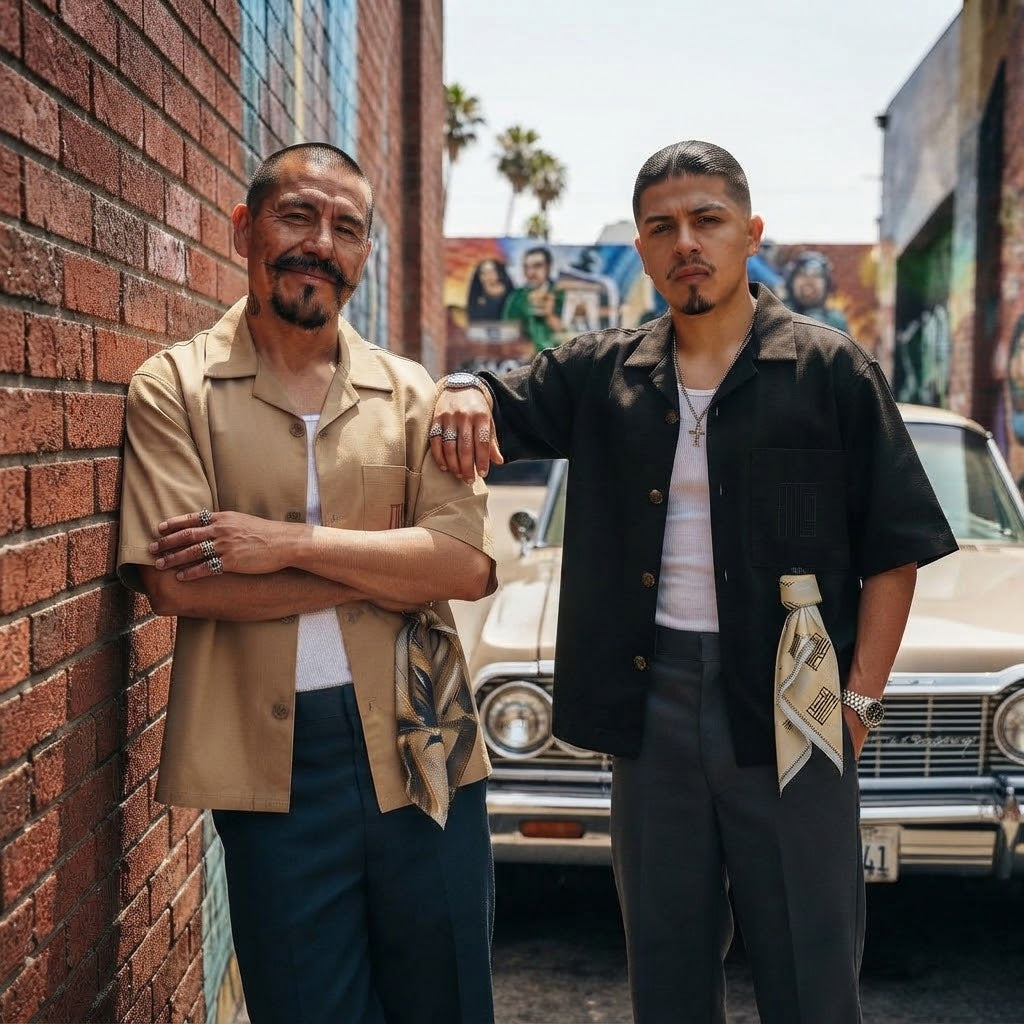 Alessandro Magno Chicano Style Hemd – Urban Classic mit Charakter