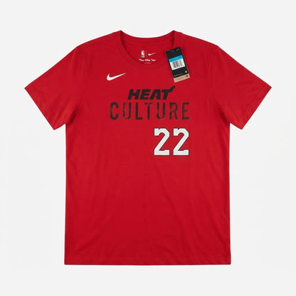 Nike NBA "HEAT CULTURE 22" T-Shirt – Red Edition