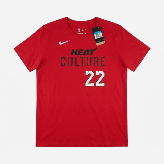Nike NBA "HEAT CULTURE 22" T-Shirt – Red Edition