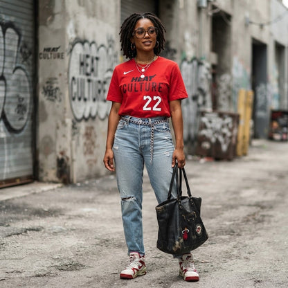 Nike NBA "HEAT CULTURE 22" T-Shirt – Red Edition